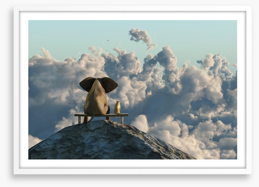 Together in the clouds