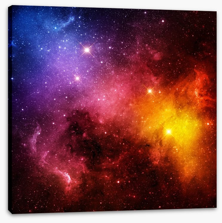 Galaxy Glow | Stretched Canvas – Wall Art Prints