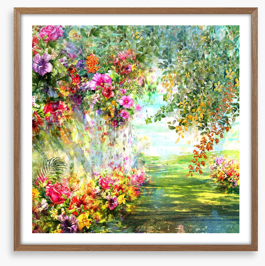 Through the Spring garden