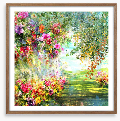 Through the Spring garden