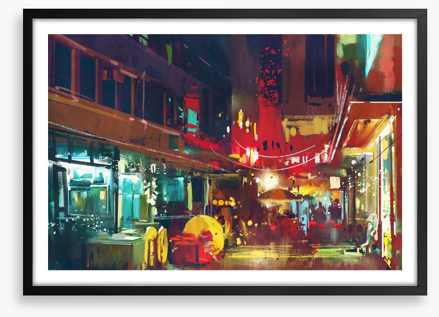 Eat street lights