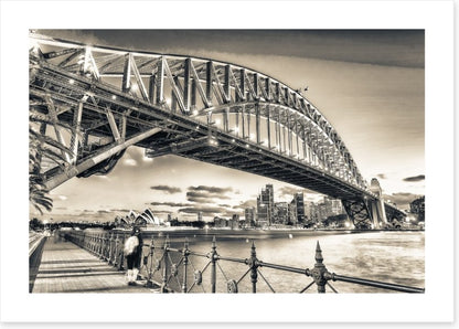 Sydney in sepia