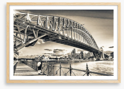 Sydney in sepia