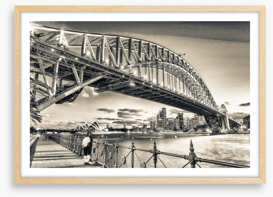 Sydney in sepia