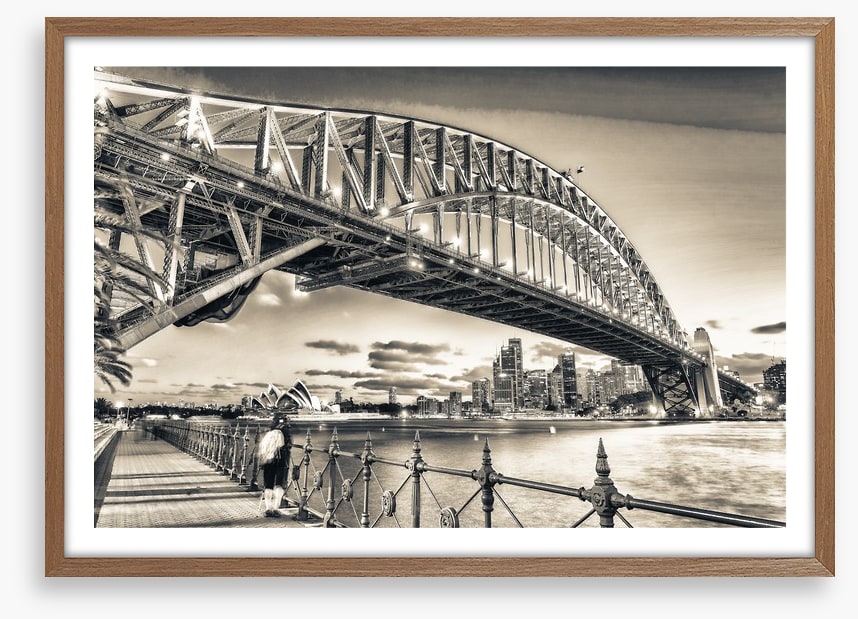 Sydney in sepia