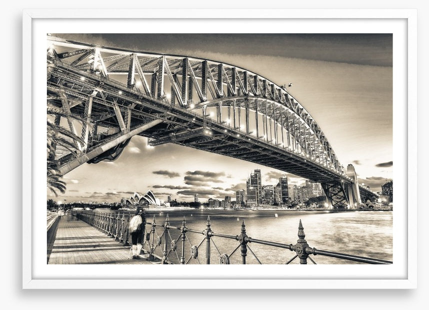 Sydney in sepia