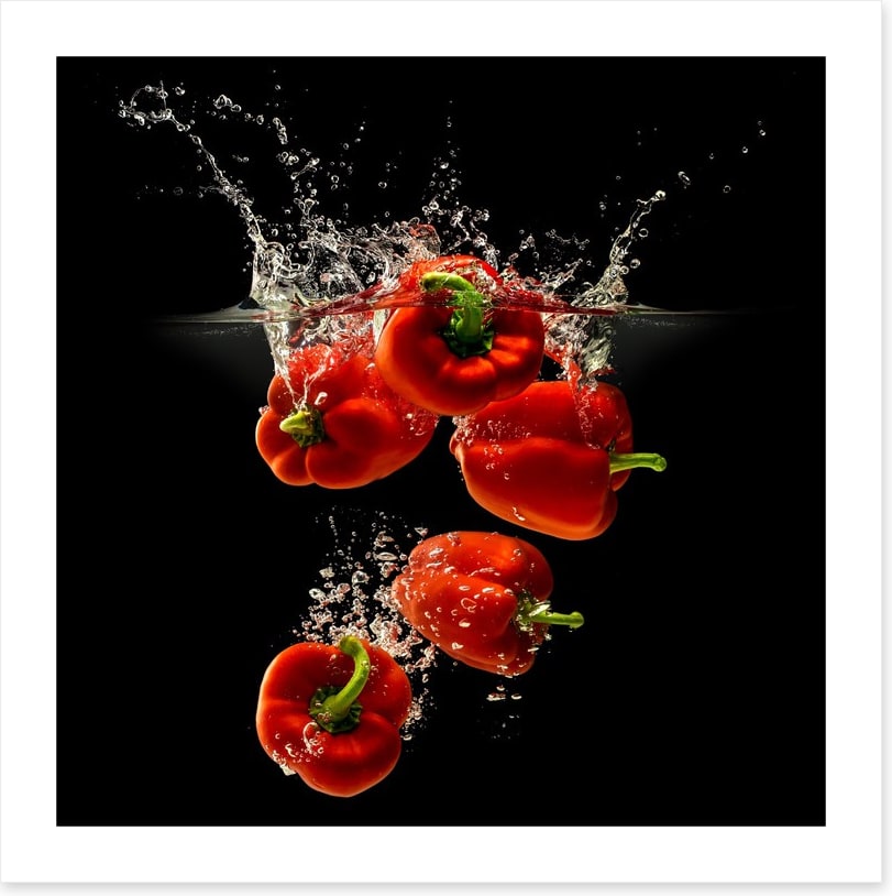 Capsicum splash
