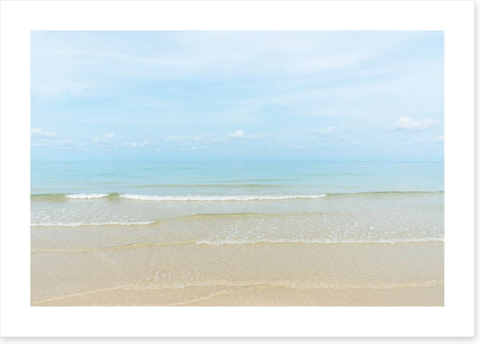 A blue horizon
