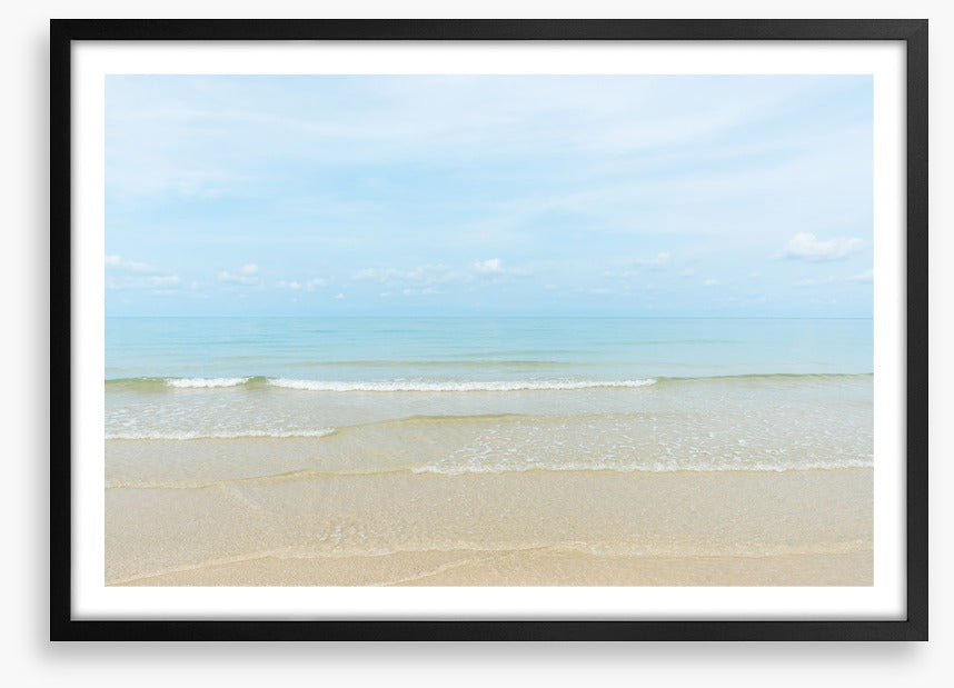 A blue horizon