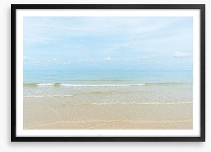 A blue horizon