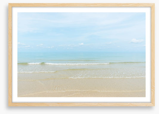 A blue horizon