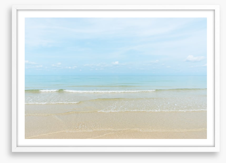 A blue horizon