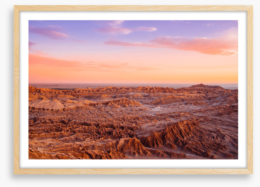 Sunset over Moon Valley