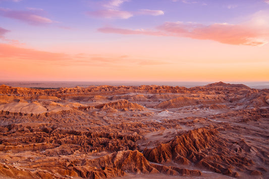 Sunset over Moon Valley