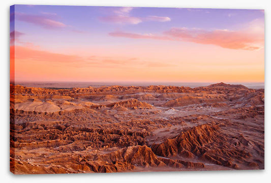Sunset over Moon Valley