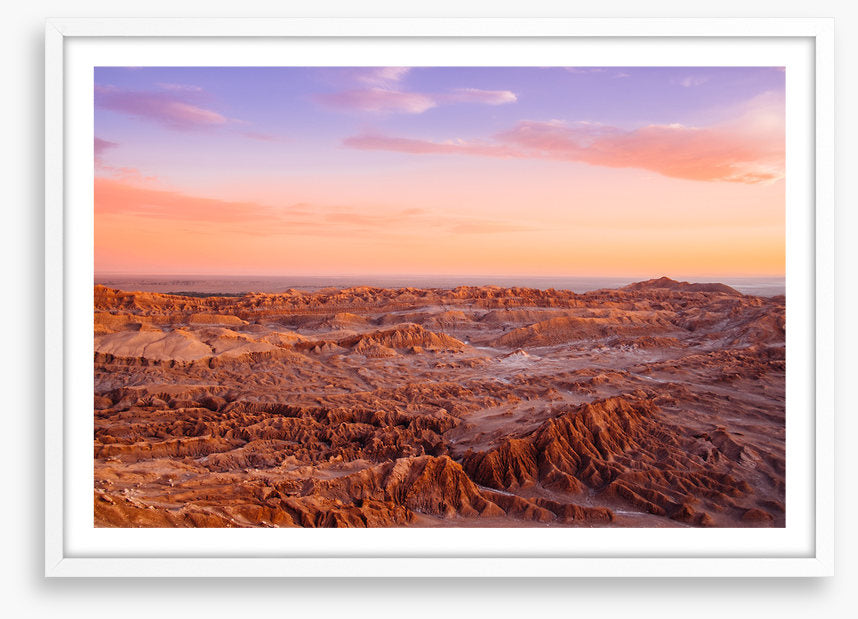 Sunset over Moon Valley