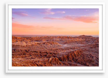 Sunset over Moon Valley