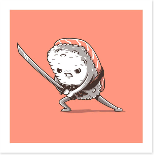 Samurai sushi salmon