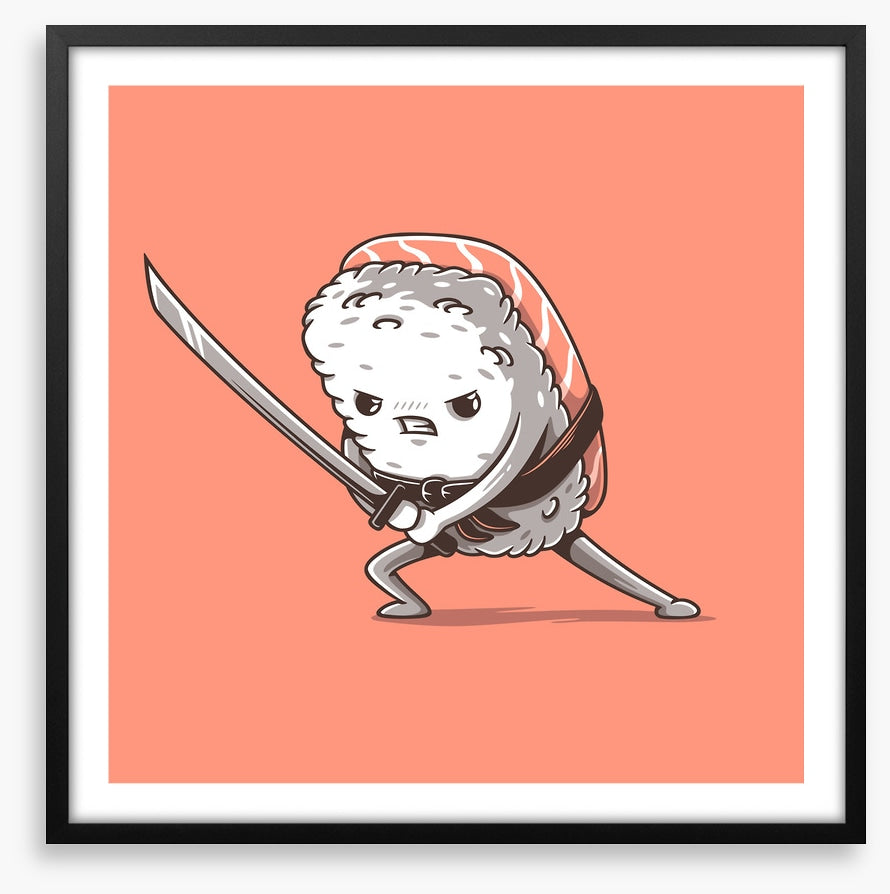 Samurai sushi salmon