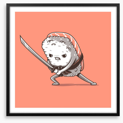 Samurai sushi salmon