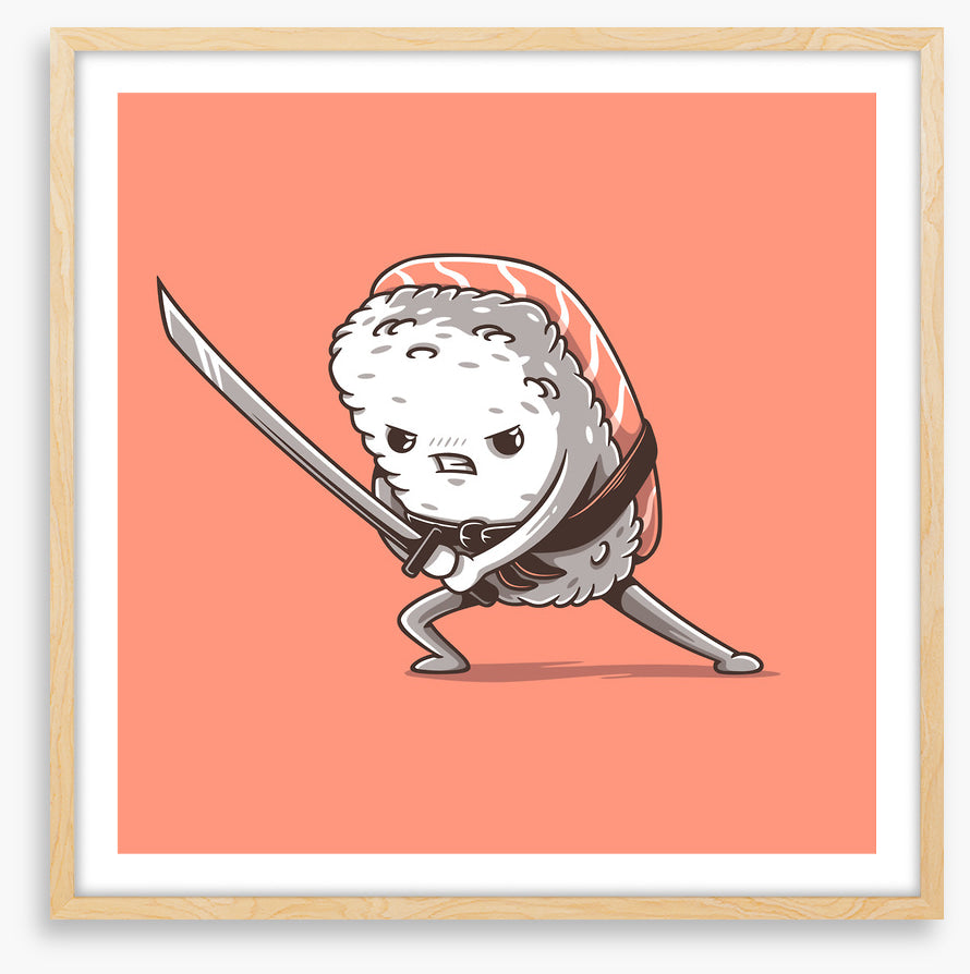 Samurai sushi salmon
