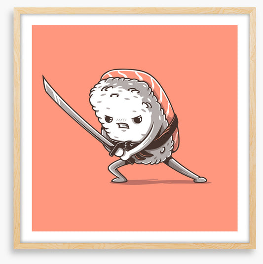 Samurai sushi salmon