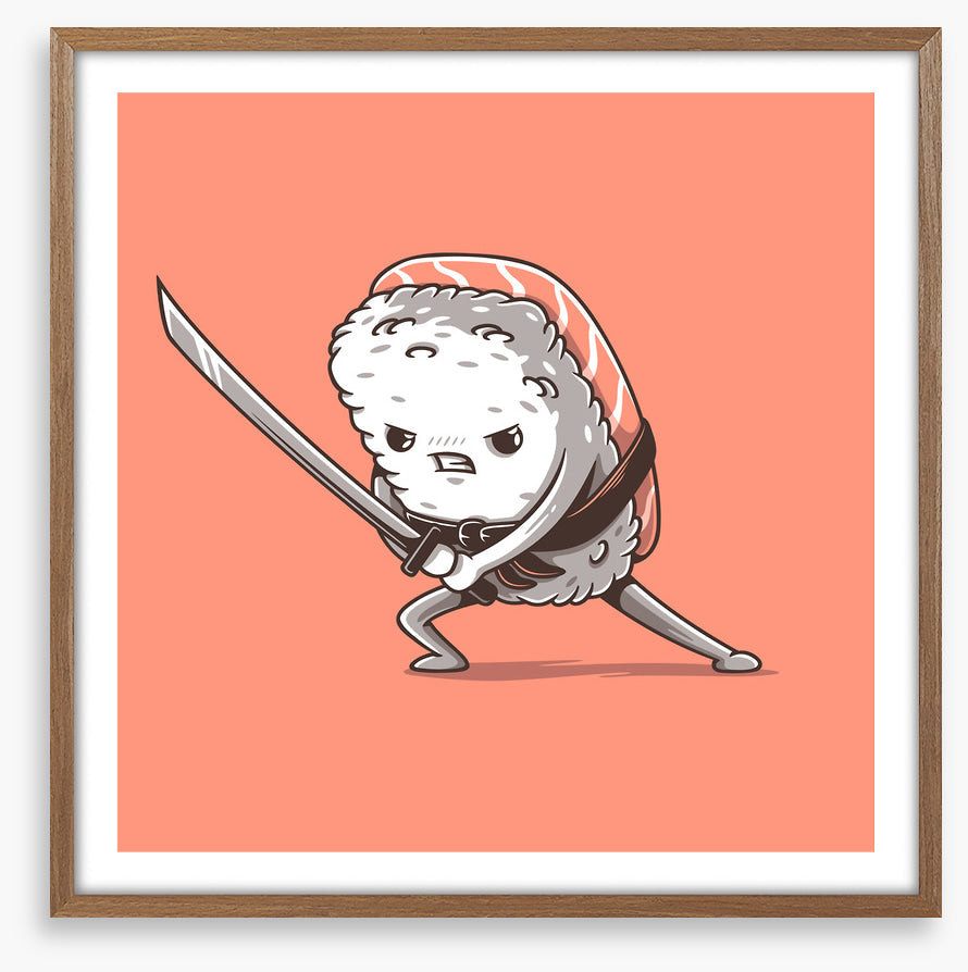 Samurai sushi salmon
