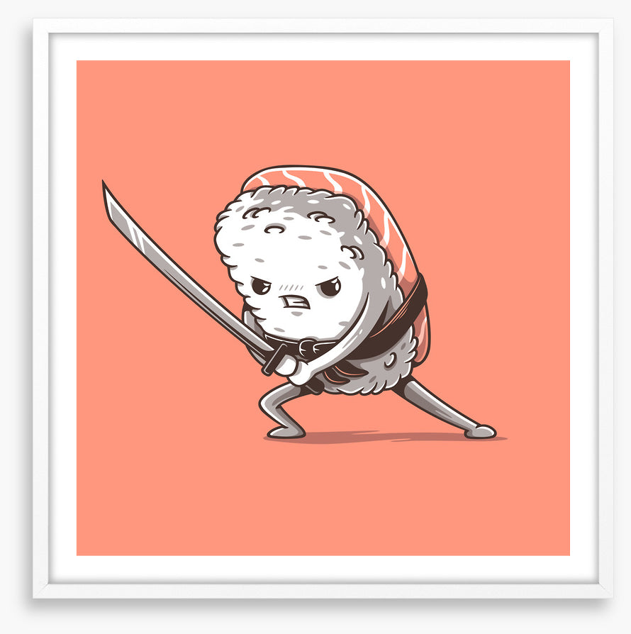 Samurai sushi salmon