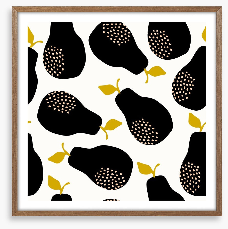 Black pears