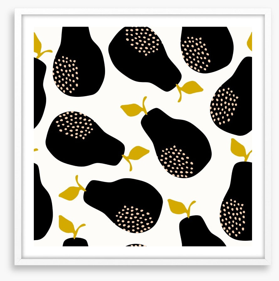 Black pears