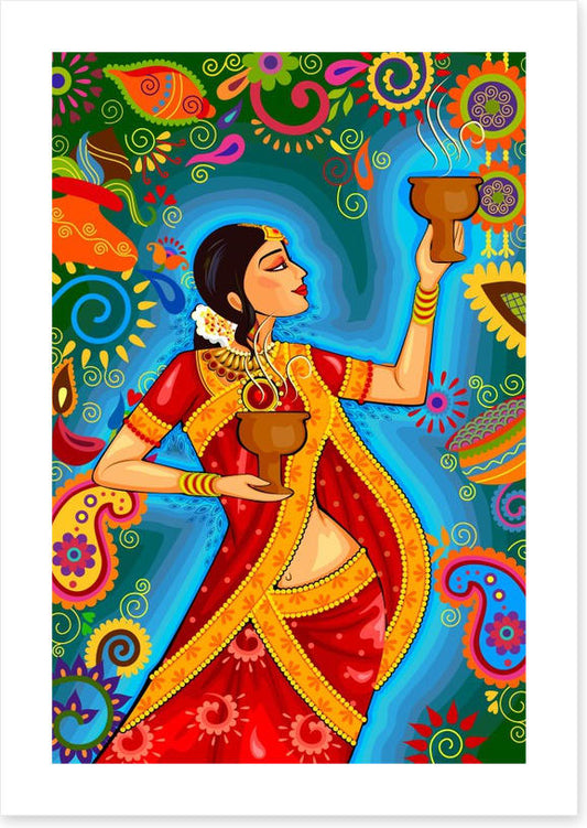Dhunachi dancing