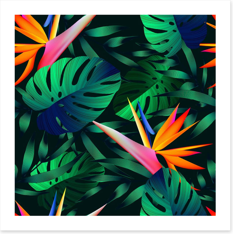 Blooming birds