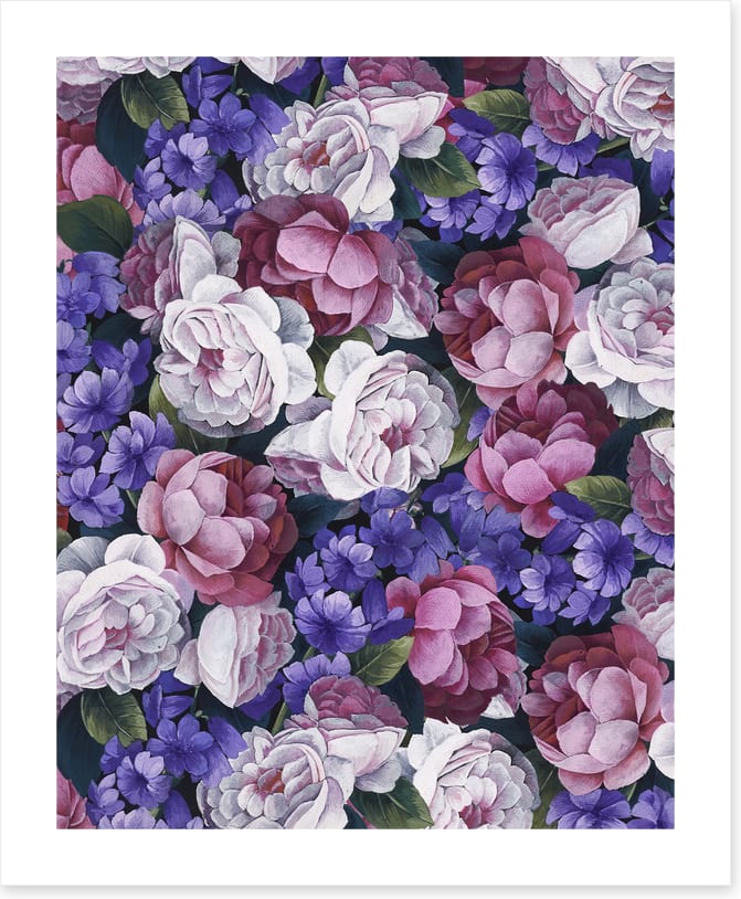 Periwinkle petals