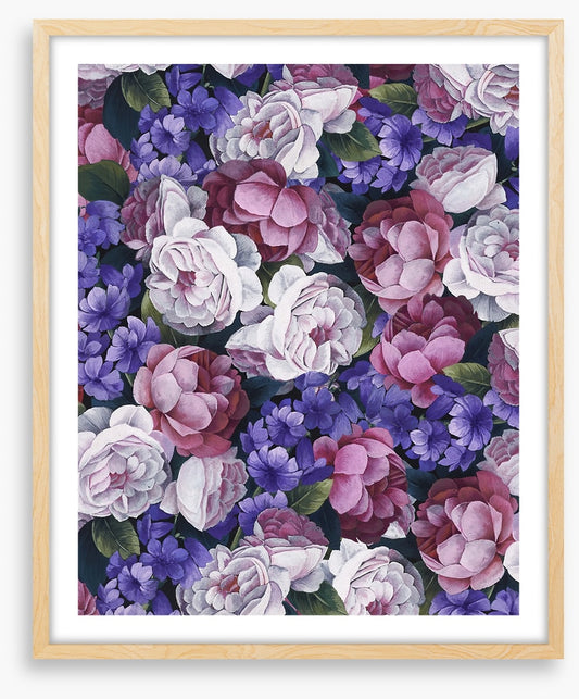 Periwinkle petals