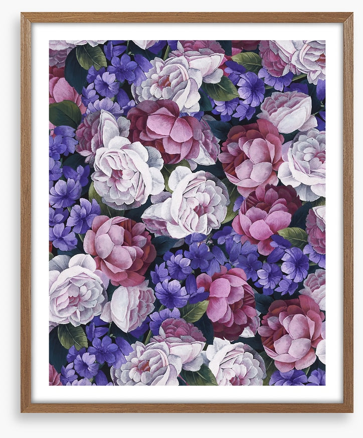Periwinkle petals