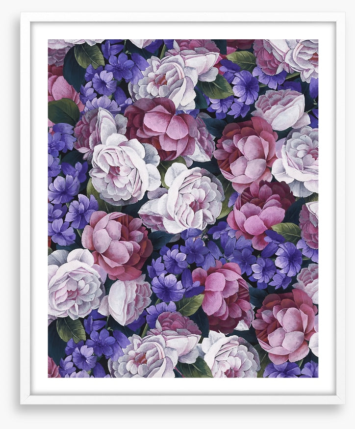 Periwinkle petals