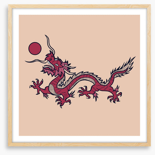 Rising sun dragon