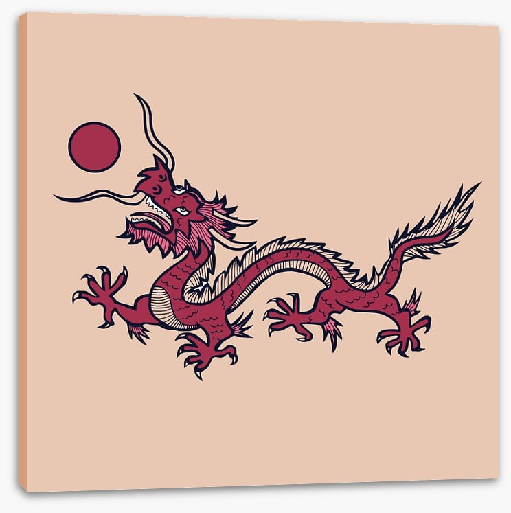 Rising sun dragon