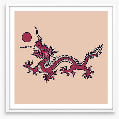 Rising sun dragon