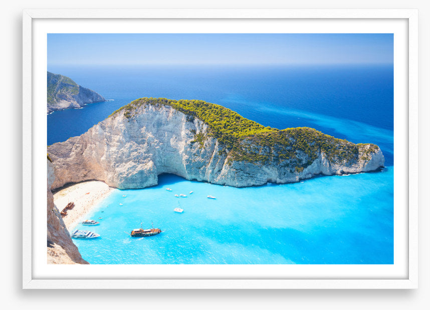 The bluest bay