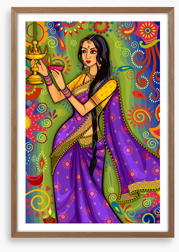 Diwali ritual