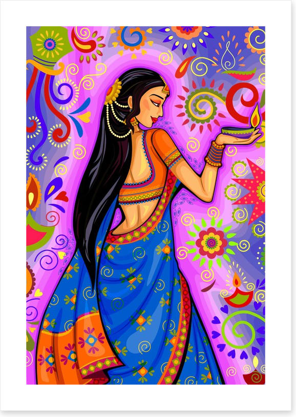 Diya dancing
