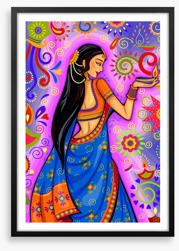 Diya dancing