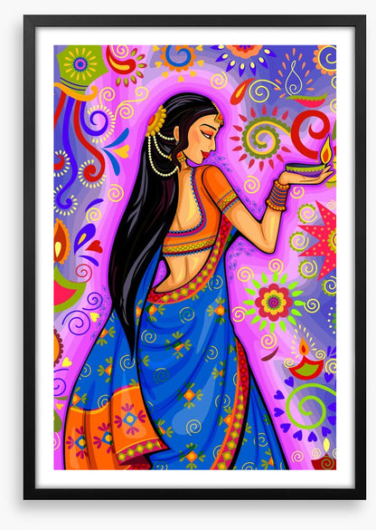 Diya dancing