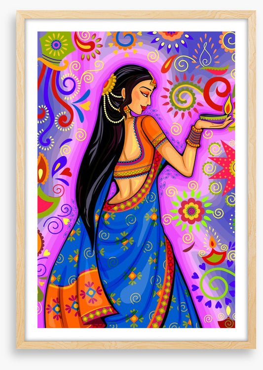 Diya dancing