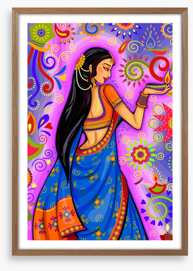 Diya dancing