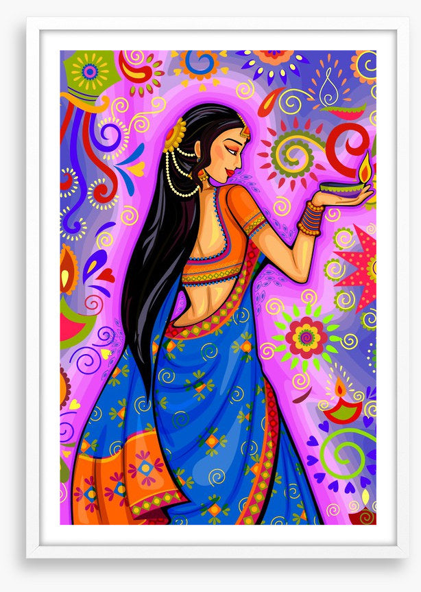 Diya dancing