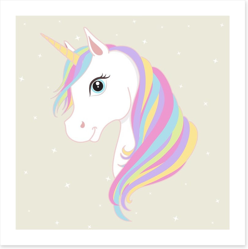 Pretty pastel unicorn