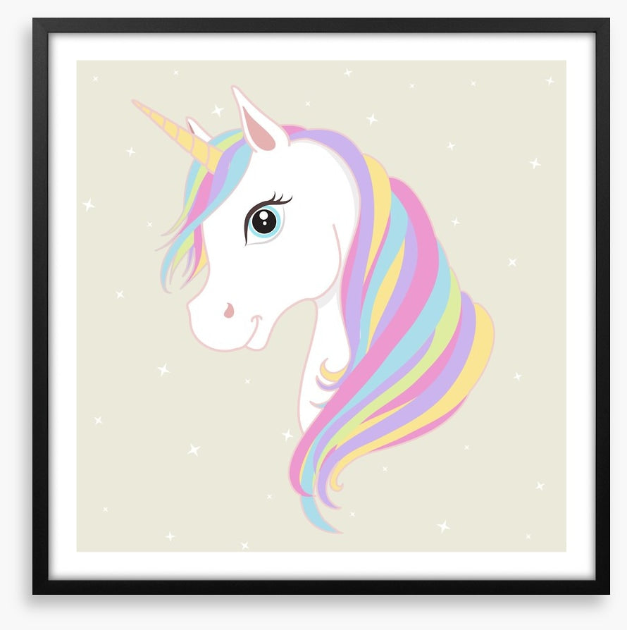 Pretty pastel unicorn