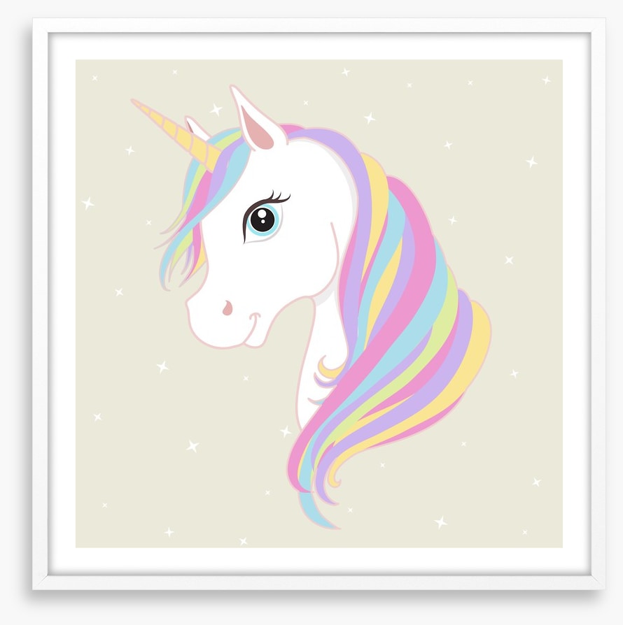 Pretty pastel unicorn